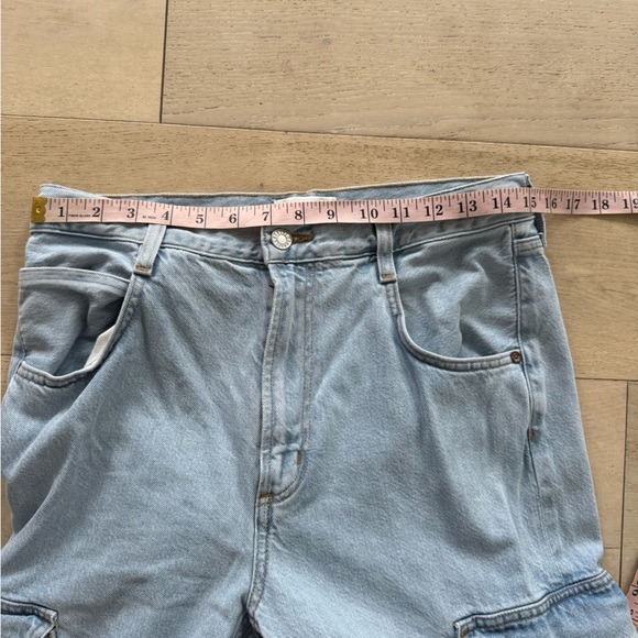 AGOLDE Minka Denim Cargo Jeans pants  Size 28 - Picture 7 of 16